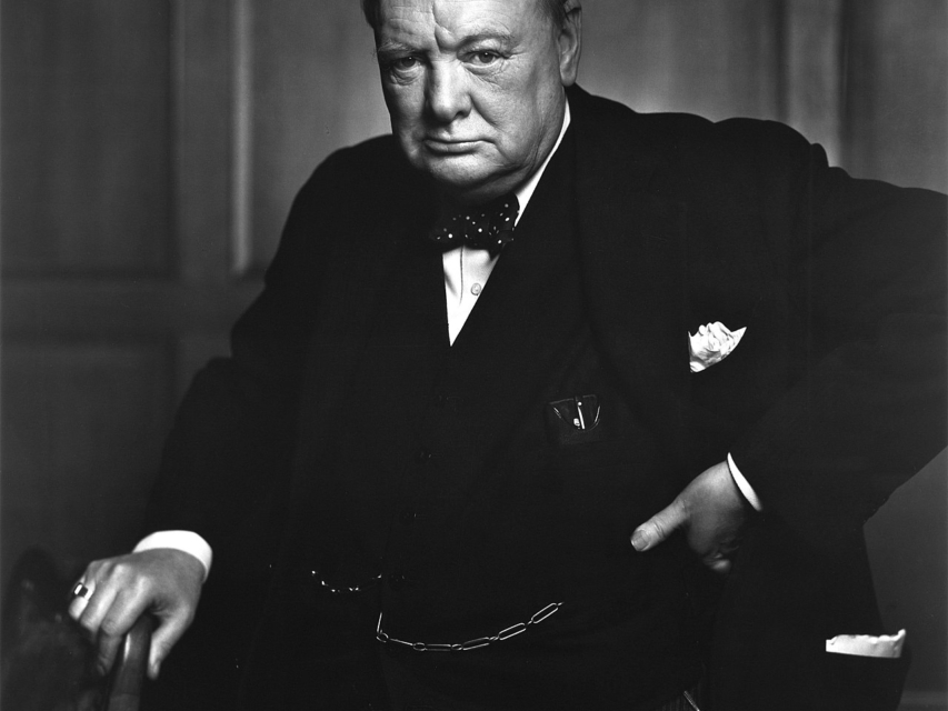 Winston Churchill the hero of my heart