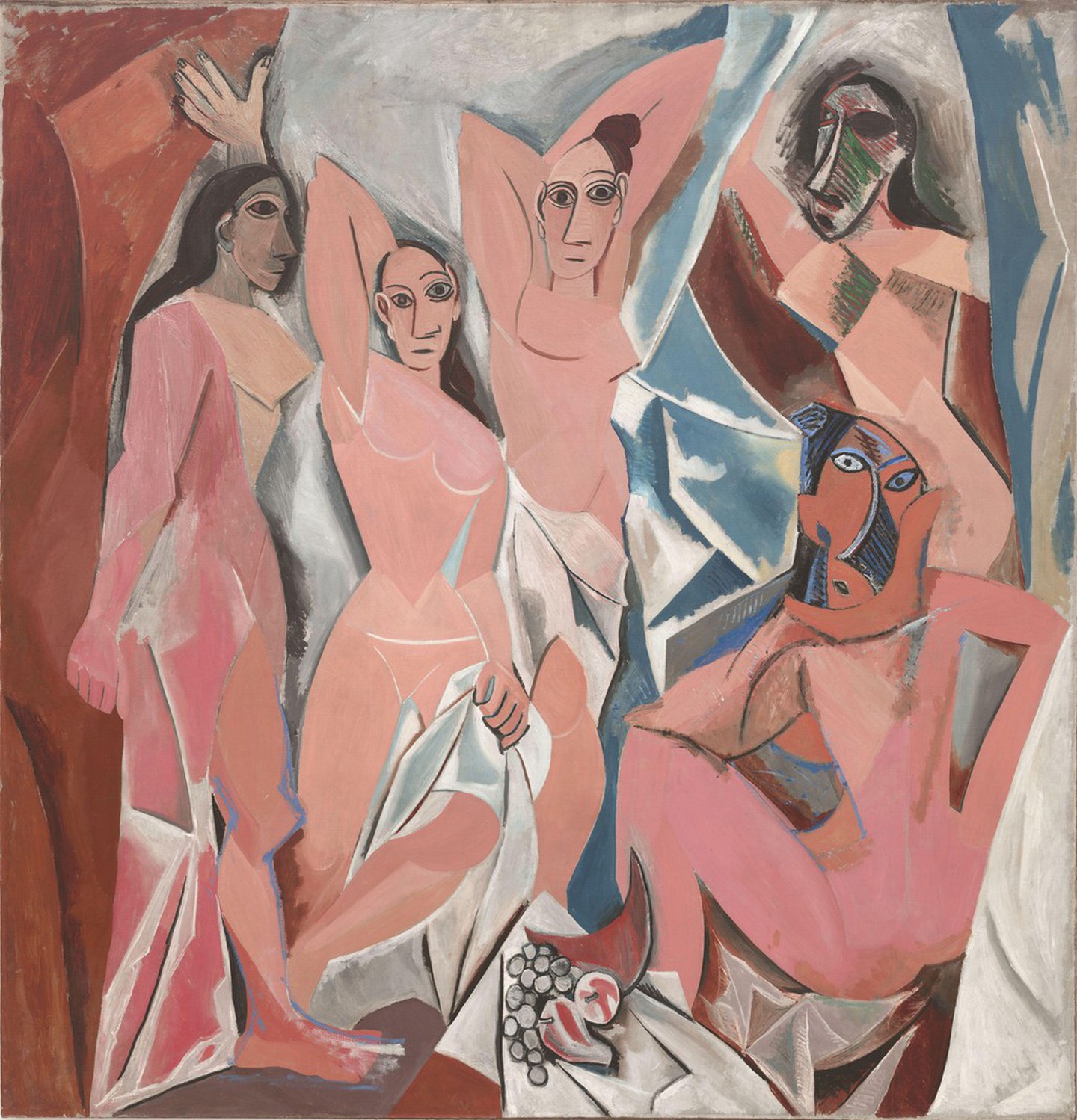 Pablo Picasso, ‘Les Demoiselles d’Avignon’, 1907