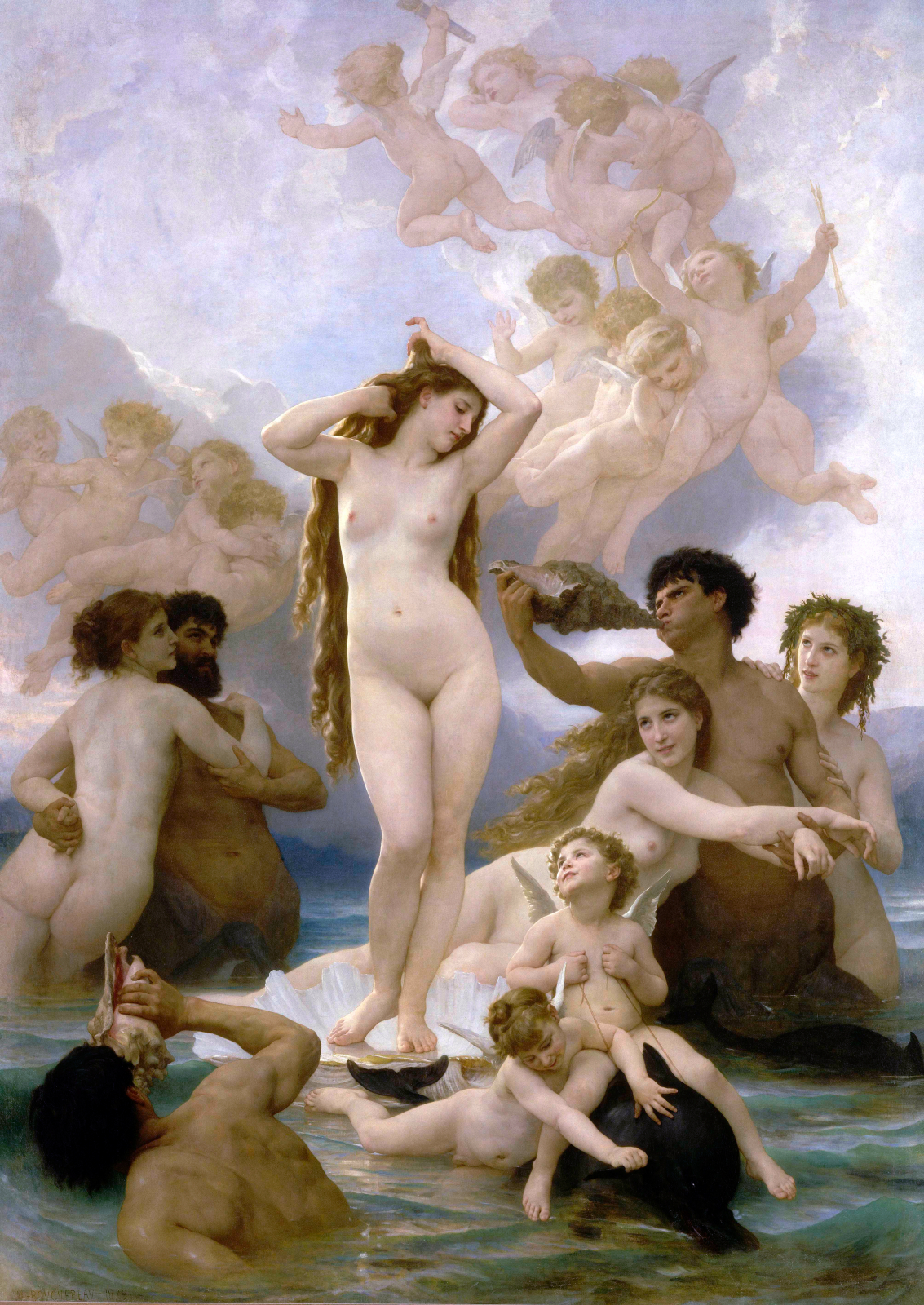 "Birth of Venus" by William Bouguereau